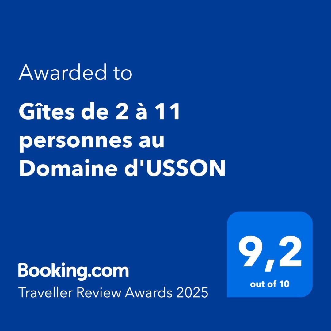 Gites De 2 A 11 Personnes Au Domaine D'Usson Echebrune Esterno foto